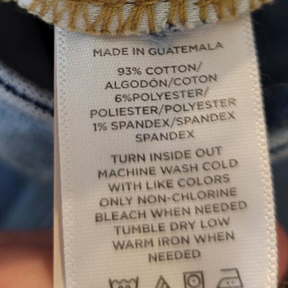 LOFT Denim Curvy Skinny Light Blue Jeans - Size 8/29 - Picture 12 of 16